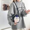 Cute Cartoon Shoulder Bag Cake Children's Purse Portable Cupcake Shape Crossbody Bag  Travel