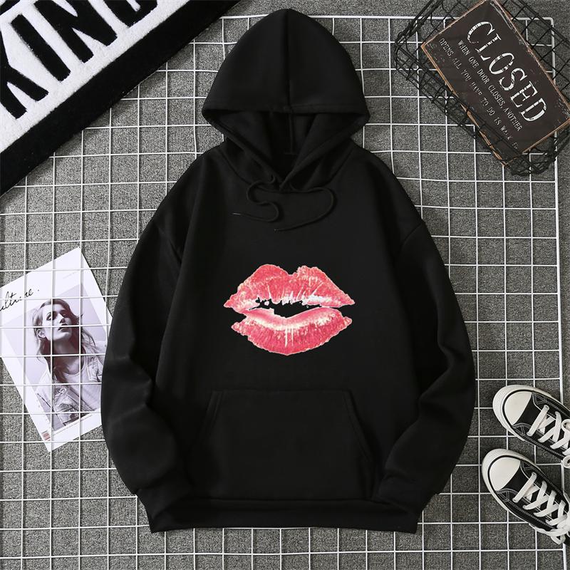 Big Sexy Lips Hoodies Long Sleeve Sexy Lips Lips Red Lips Sexy Womens Womens Women Lips Woman Lips Hot Girls