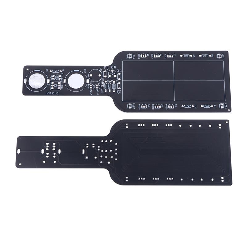 Mini Handheld Simple Metal Detector Led Light Alarm Flashing Welding Practice Diy Electronic Kit Welding Training Kit