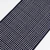 Kamawanu Chusen Dyeing Tenugui Hand Navy Blue with Dot 33cm x Navy Blue with Dyed Bean (Japanese Towel), Pattern, Size 90cm, 100% Cotton,