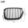 For BMW For E39 1997-2003 Front Kidney Grille Left and Right for 5 Series Sedan 525i 528i 540i M5 OEM Fit Chrome Black