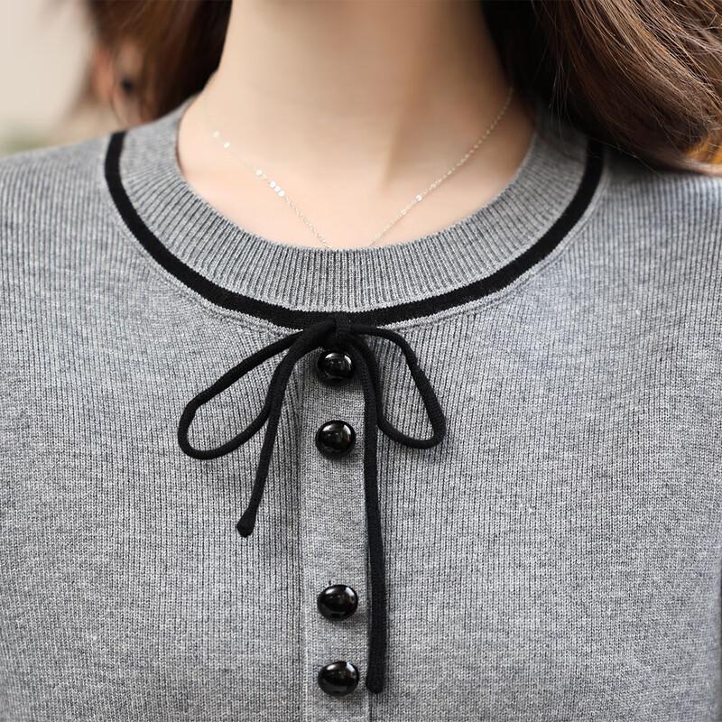 Mokana Urban Casual Long-Sleeve Midi Dress MKNJD3643