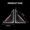 2Pcs Transparent Car Door Corner Cover Anti-Scratch Protection Sticker For Mercedes Benz A B C E M G S Class Exclusive AMG W108 XABCE1