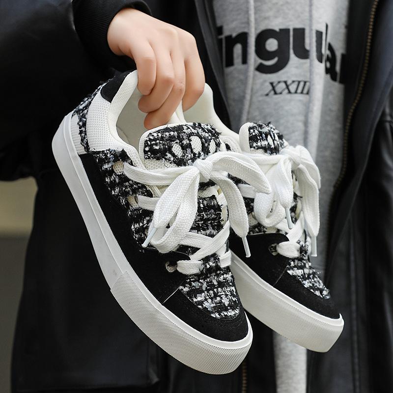 Fashion Board shoes men 2025 retro skateboard shoes men Korean version trendy shoes Four season couple casual sports shoes versatile