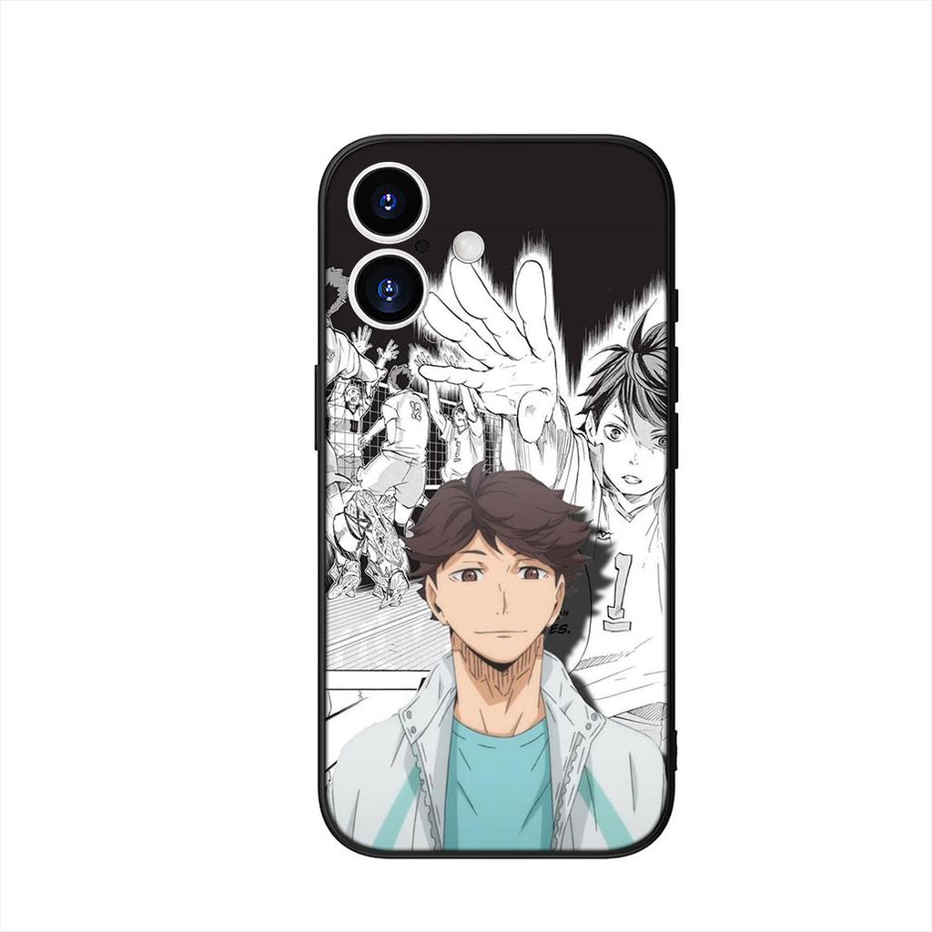 for Samsung Galaxy A55 A54 A25 A36 A17 A26 A35 A33 A34 A14 A37 S8 S9 S20 S21 FE S10 Plus Case Oikawa Tooru Haikyuu Shoyo Hinata