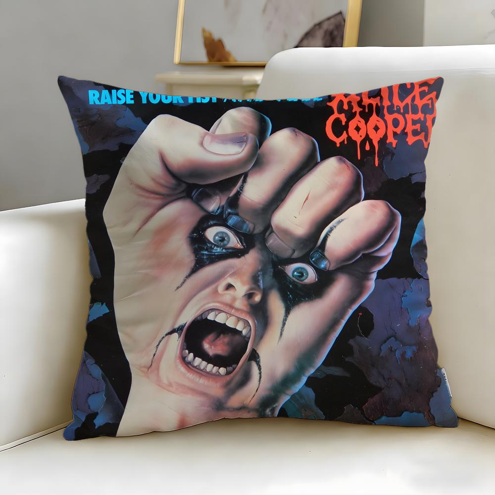 Classic Band Scorpions Cushion Cover Soft EasyWash Pillow Case Versatile for Couch Bed Travel and Office