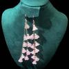 Lily Of The Valley Earrings Long Fringed Earrings Sweet And Cute Super Fairy Earrings