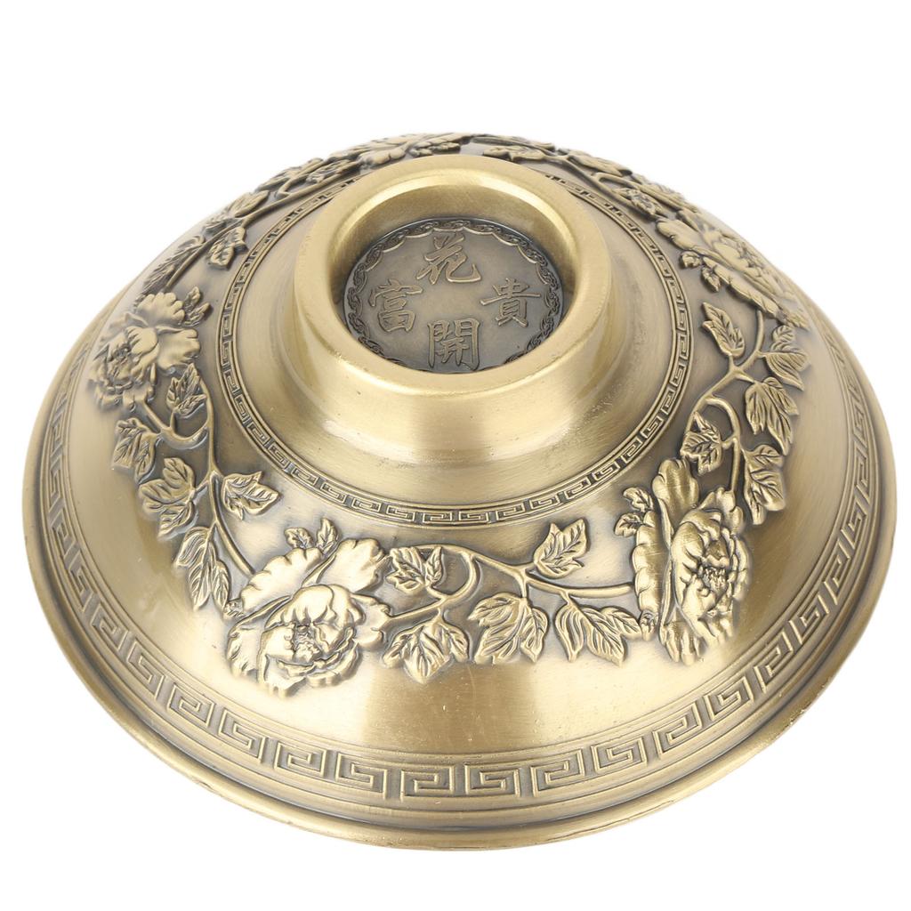 Retro Home Incense   Copper Alloy Smoked Incense   Holder for Study Room Entrance Hall