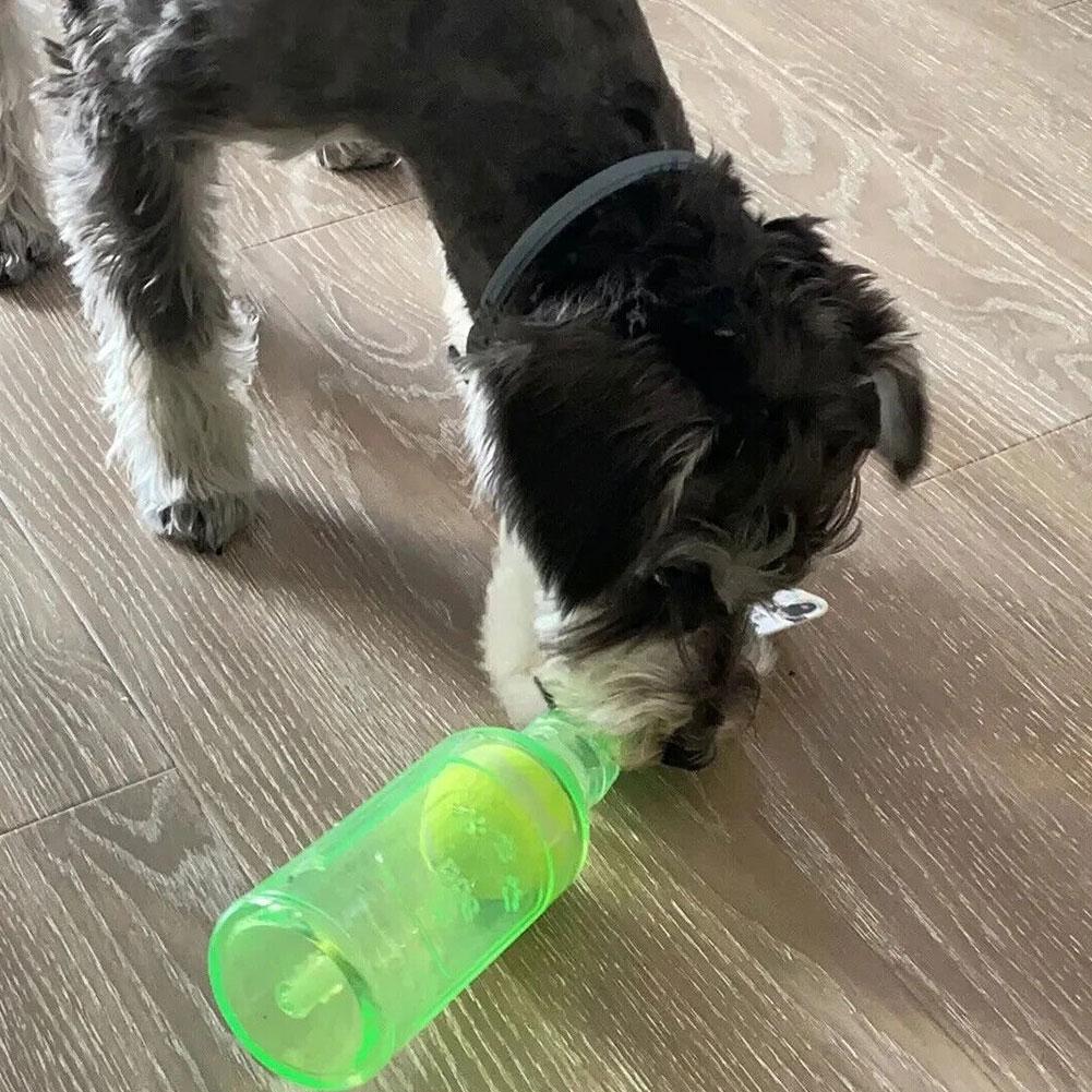 Funny Plush Dog Toys Beer Bottle Shaped Small Large Dogs Squeak Sound Clean Teeth Chew Toy Pets Interactive Playing Supplies
