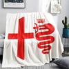 1pz Coperta in Flanella con Stampa Alpha Romeo, Alta Qualità per Tutte le Stagioni, Arredamento per la Casa, Calore e Comfort, Perfetta per Regali di Natale