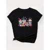 Süßer Bär Getränke Druck T-Shirt Damen Kurzarm Rundhals Lässiges Oberteil Sommer T-Shirt Mode Kawaii Damenbekleidung