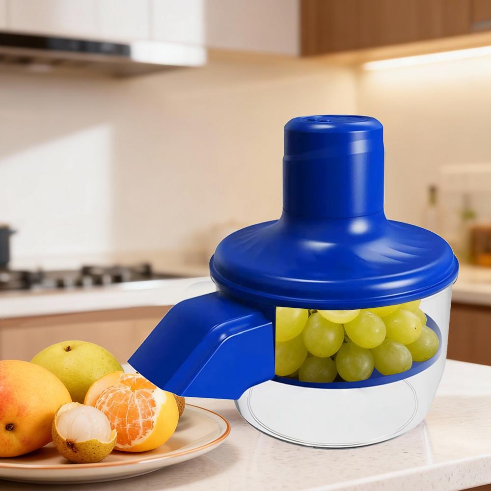 Automatische elektrische Traubenschälmaschine - Freihändiger Schalenentferner für Beeren, Früchte, Fruchtvorbereitungswerkzeug, Müheloses Schälen