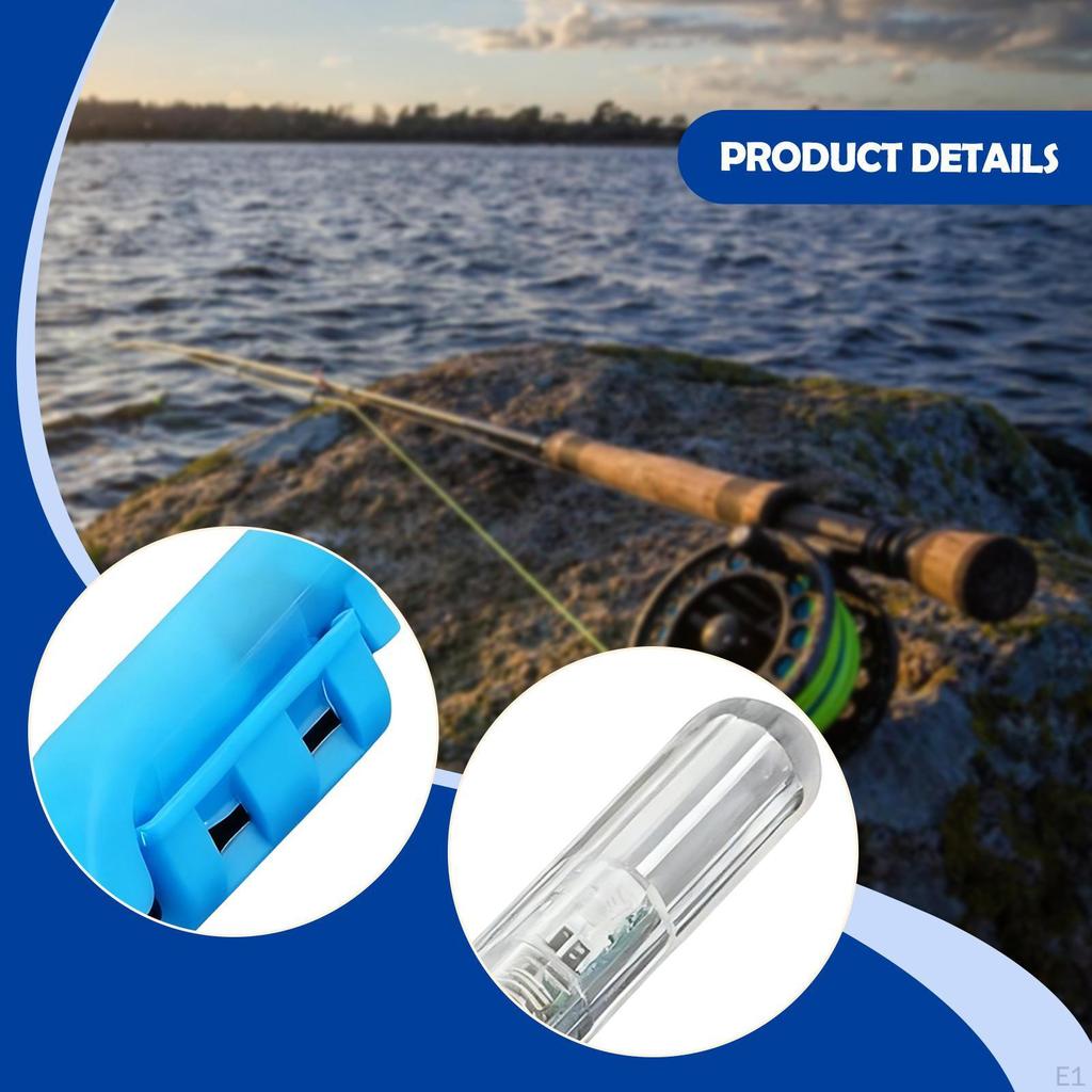 Electronic Pole Tip Light Luminous Glow Easy Installation Sea Fish Rod Lights for