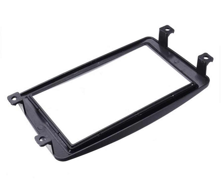 2 Din Car Stereo Radio Fascia Panel Plate Frame CD DVD Dashboard Panel Audio Frame For Mercedes For BENZ C CLASS W203 2002-2004