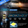 10X Led Light Dual Color Bulb T25 3157 P27-7W 5630 20Smd Canbus Car Brake Reverse Lamp Turn Signal White Amber