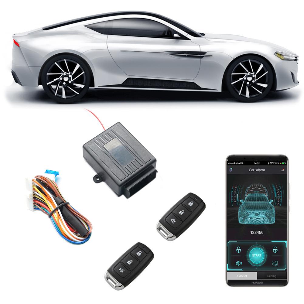 Remote Central Locking Kit DIY Universal Auto Remote Central Kit 12V Keyless Lock System Car Security System Car Alarm System