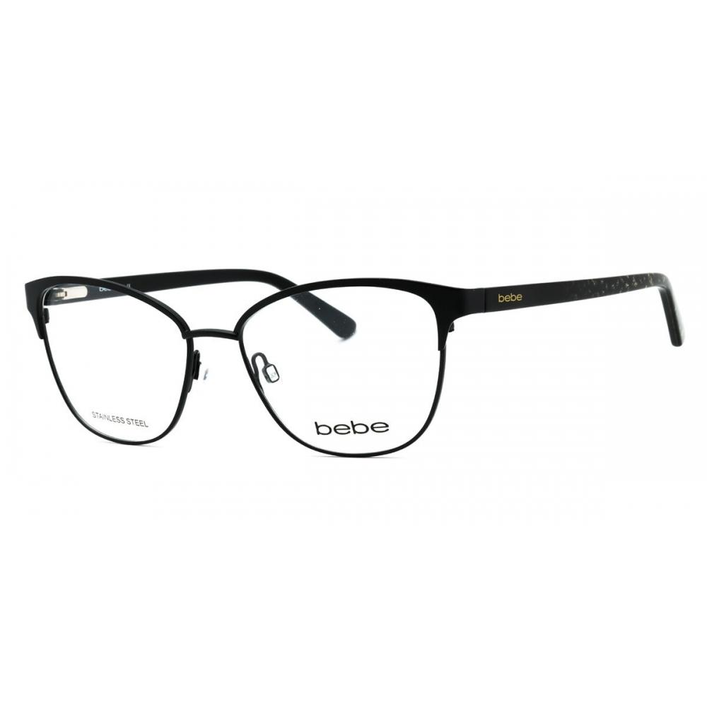 

Bebe Women Eyeglasses Bb5202 001 Jet Black/53-16-134