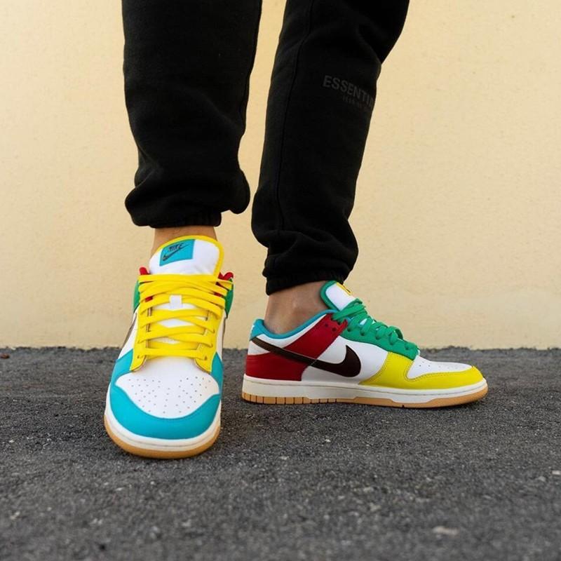 Nike Dunk Low Free 99 White GS Sneakers CZ2496-100