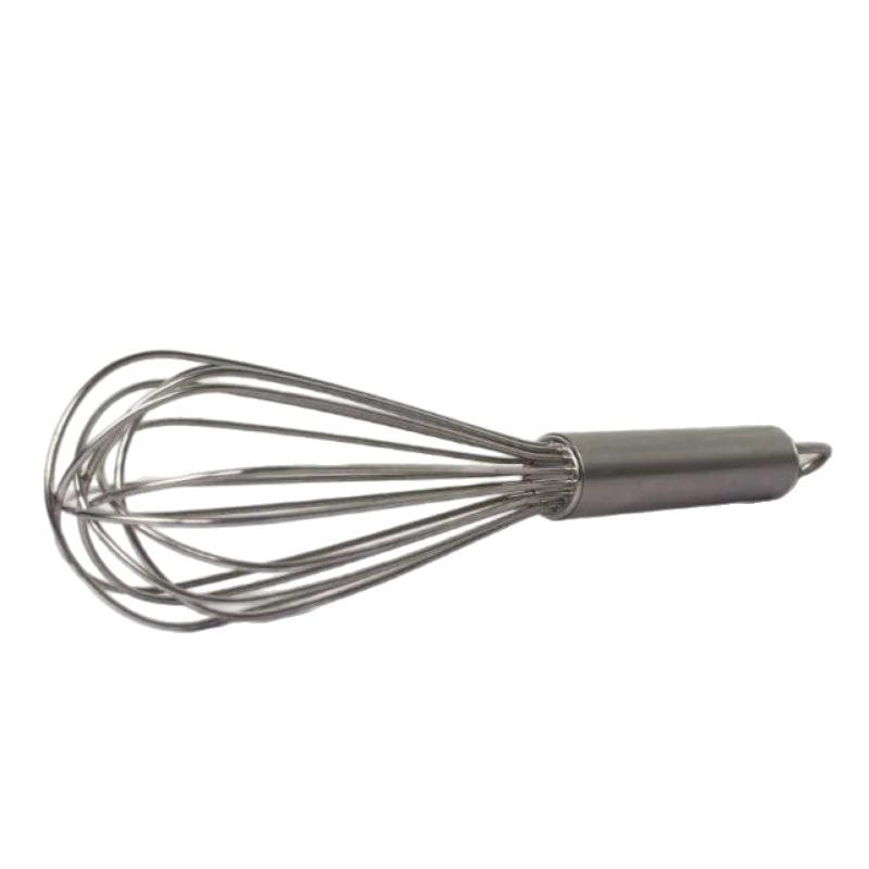 Commercial 304 Stainless Steel Egg Beater - 16 Wire Whisk for Baking and Whipping Cream, Large Size