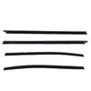 4Pcs Car Window Seal Strip Set Replacement for Tacoma Double Cab 2005 2015 68161 04050 Rubber Weather Proof Supplies