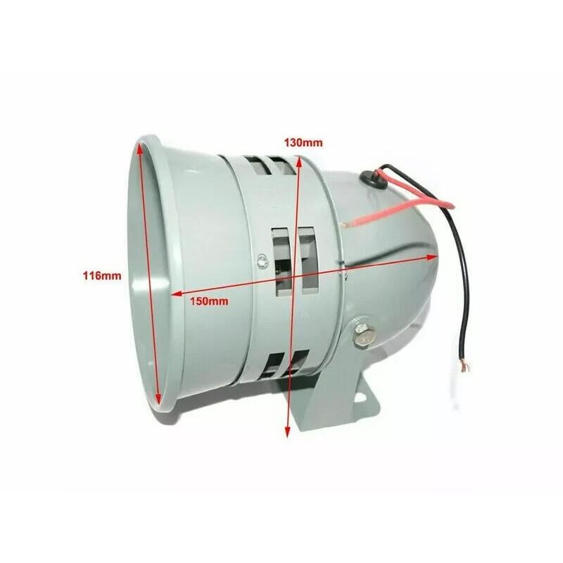 Military horn For Willys Ford GPW MB CJ2A CJ3A CJ3B CJ5 M38 -Siren-12 Volt