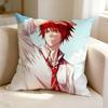 Game UUta no PPrincesama OOtoya  Pillow Case Square DoubleSided Sofa Cushion Cover Bedroom Bedside Pillow