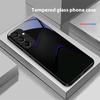 Simple And Large For Samsung Galaxy A15 5G 54 4G 51 50 24 35 90 71 12 51 53 52S 80 22 34 Black Tempered Glass Phone Case
