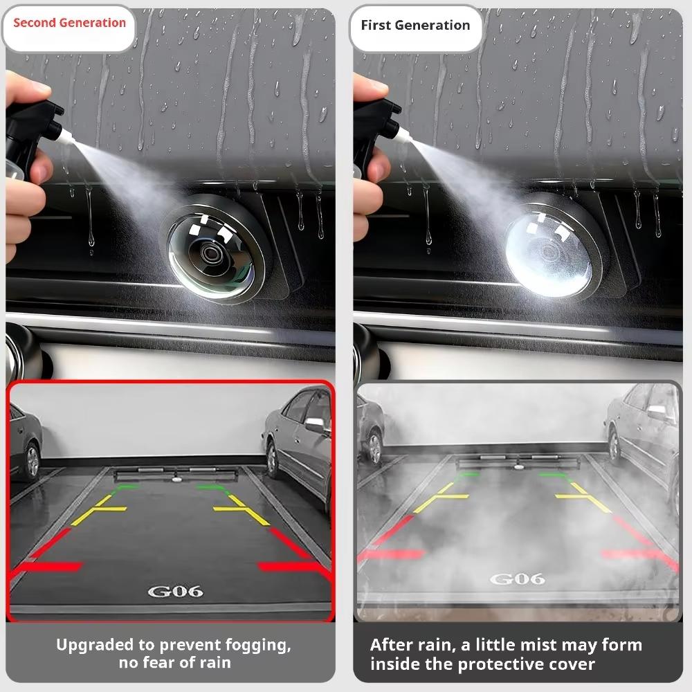 For Honda CR-V UR-V Series Car Camera Protective Cover 360° Panoramic Reverse Lens Guard Scratch-resistant Protective Cover