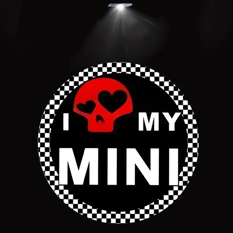 

2Pcs New LED Light Car Door Projector Car Welcome Light For BMW Mini Cooper One S JCW R55 R56 R50 R53 R60 F55 F56 Countryman