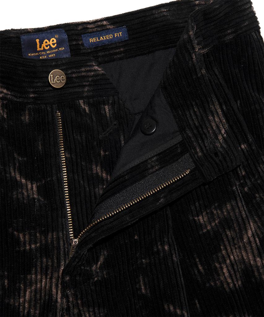 LEE Corduroy Tie-Dye Pants Black