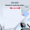 22 AION Y Sunroof Ice Crystal Sunshade: Heat Insulation, Sun Protection, Privacy, Light Blocking