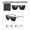 Polarized Sunglasses for Men and Women Colorful Fashion Aluminum-magnesium Spring Temple Sunglasses