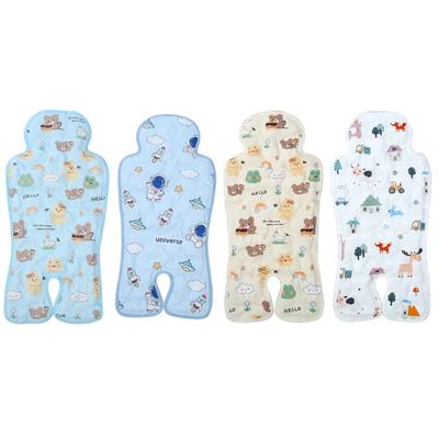 Universal Baby Cooling Pad Pushchair Seat Lining Soft & Breathable Pram Cushion for Strollers Dining Chair 66x32cm