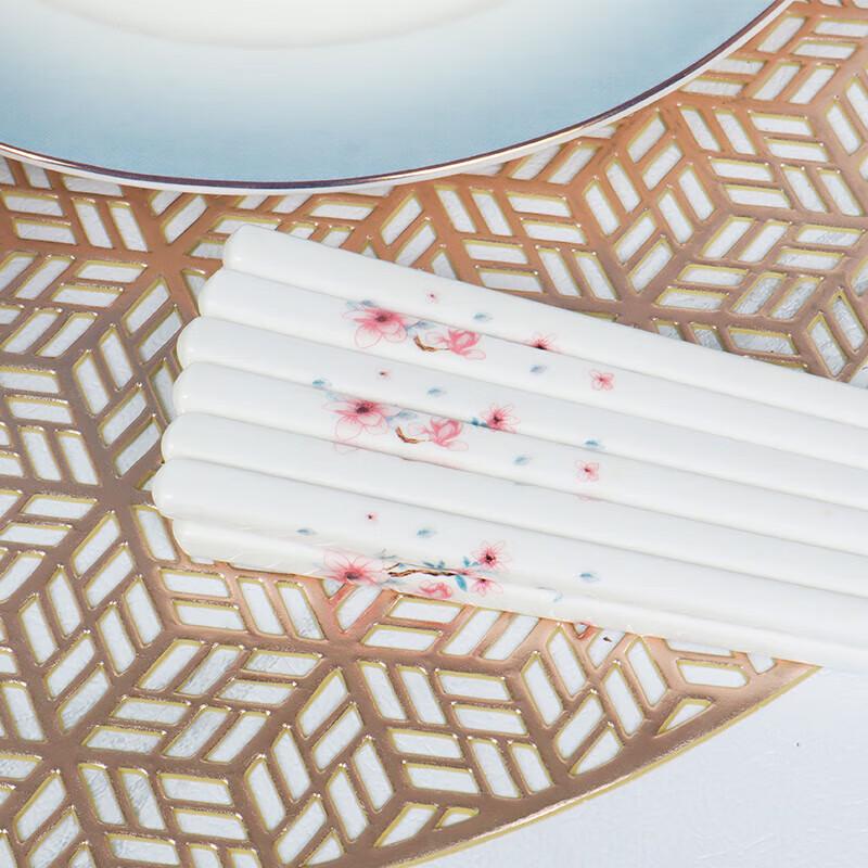 Zankang Landscape Magnolia 32-elementowy zestaw naczyń ceramicznych