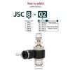 Muke Pneumatic Air Pipe Quick Connector