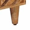 Storage Cabinet In Brown 70 X 33.5 X 46 Cm Solid Mango Wood