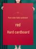A4 Bright Red Double-Sided Cardstock, 300g Thick Square Craft Paper