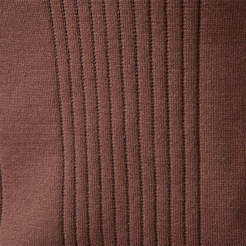 Callaway 2025 Autumn and Winter Embroidery New European Size Lapel Women's Sweater Polo Half Zipper High-quality Knitted Sweater Women's Clothing