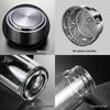 Custom Logo Double-Layer High Borosilicate Glass Cup with Engraved Screw Cap