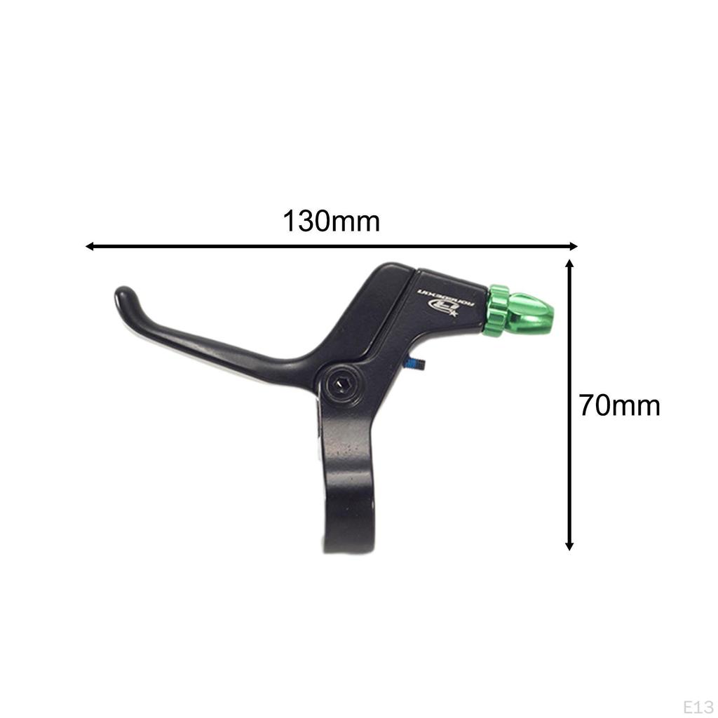 1 para dźwigni hamulca rowerowego, Uniwersalna aluminiowa dźwignia na kierownicę dla roweru dziecięcego, 2,2 cm