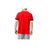 Puma Contrast Color Logo Print Breathable Sports Short Sleeve T-Shirt Men Tops Red 704932-01