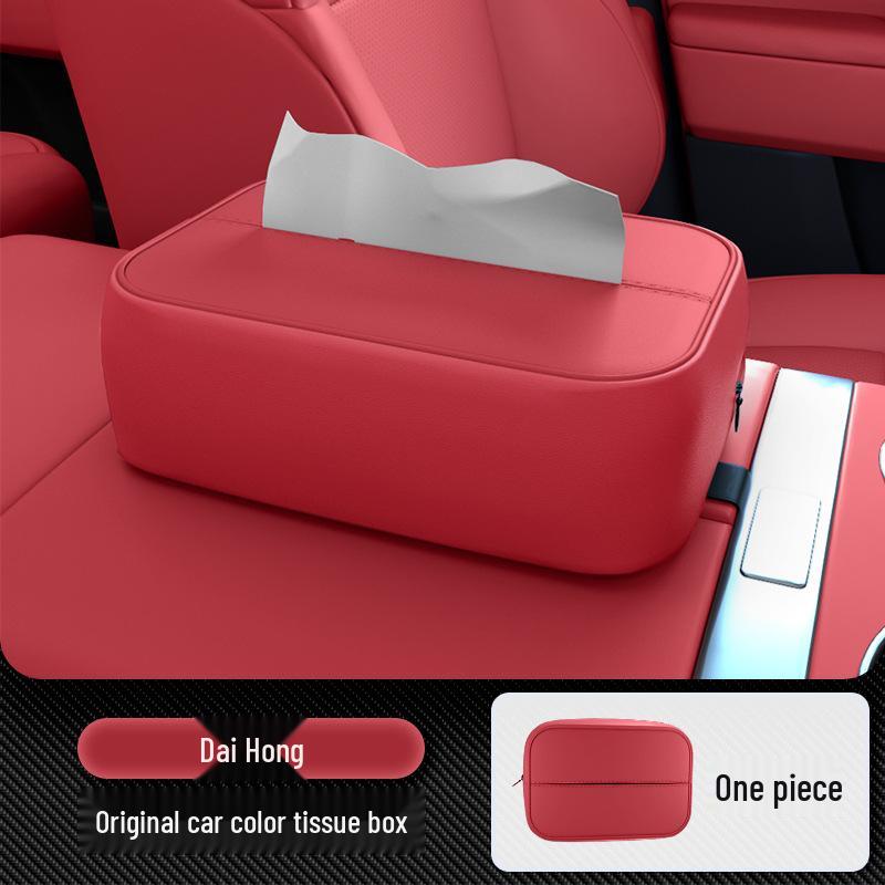 Compatible Tissue Box for Avatr 06/07/11/12: Car Armrest Hanging Interior Bag, 25 New Model
