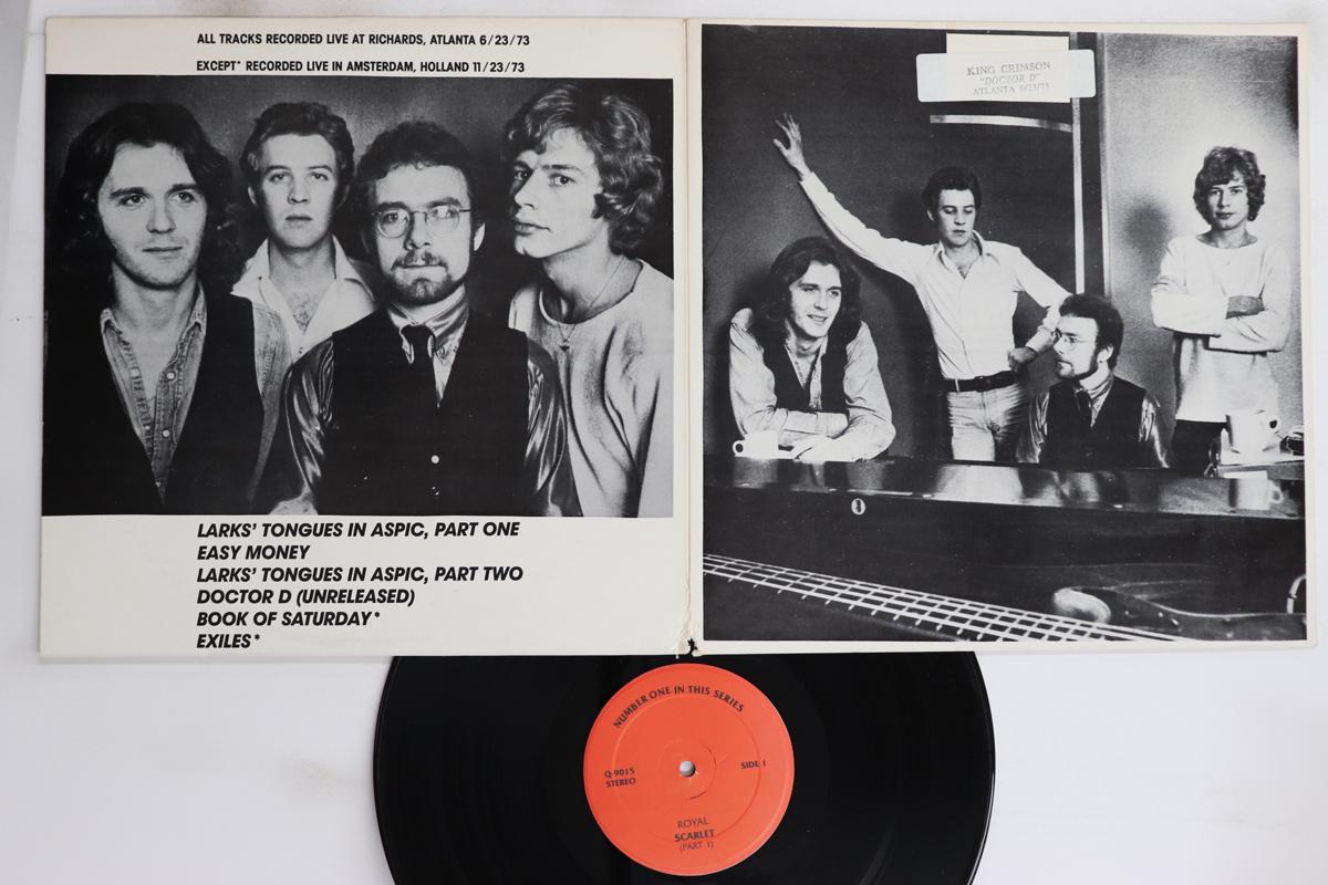 

LP Запись KING CRIMSON - doctor D Атланта 6/23/73 Q9015 НЕ НА ЛЕЙБЛЕ 1983 Неизвестный Рок Б/У