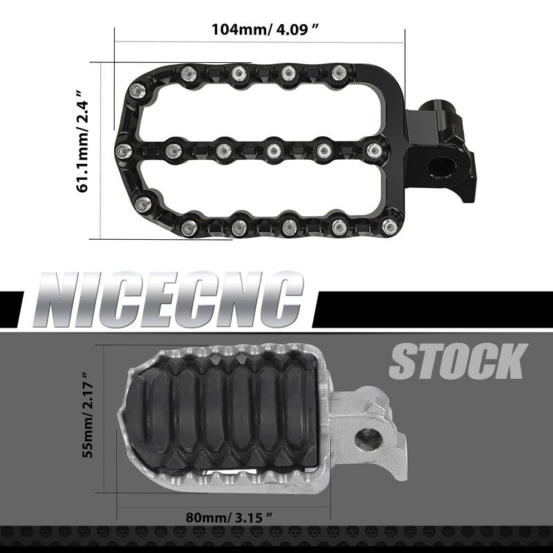 For Yamaha Tenere 700 T700 XTZ700 2019-2024 Footpegs Footrest Foot Pegs Tenere700 Rally Edition 2020-2024 TENERE700 T7 XTZ 700