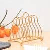 1PCS Kitchen Iron Small Dish Rack Household Gold and Silver Triangular Shelves Cupboard Dish Storage Draining Shelf