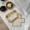 2pcs Silicone Toast Mold Baking Mat Reusable Cross Shape Bread Baking Mat Easy Demoulding High Temperature Resistant