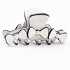 6.5cm Medium Bowknot Hair Claw Korean Fashion  Lovely Headwear for Fine Hair Pearl Beads Acetate Hair Accessories
