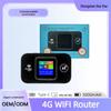 High-End 4G Portable WiFi Plug-in Card Router - Blue (E5580) for Myanmar, Southeast Asia, India, Malaysia