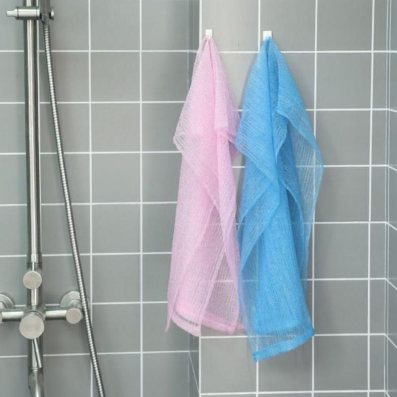 Large Exfoliating Net 30X90Cm Fluffy Bath Scrubber Nylon Back Scrubber For Shower,Body Scrubber For Deep Cleansing