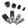 Round Handle Barrel/claw Type Wooden Plug Drill Woodworking Hole Opener Reaming Drill Bit Removal Tool Cutting Tool Set
